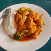 Sesame Vegan Chicken at Khun Pui in Auckland