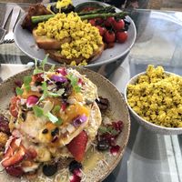 Bolan is in total awe.  at The Milkman's Daughter in Mermaid Beach