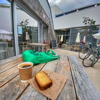 Plenty of Vegan cake at Milk - Edinburgh Sculpture Workshop in Edinburgh