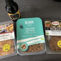 Lots of options in the refrigerator section and the most tasteful ketjap manis at Ekoplaza - Rechtstraat in Maastricht