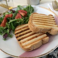 GF cheese toastie at Naked Bakery in Edinburgh