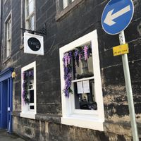 Exterior at Naked Bakery in Edinburgh