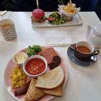 Brunch at Naked Bakery in Edinburgh