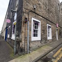 Seen from the corner at Naked Bakery in Edinburgh