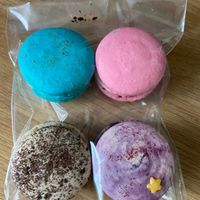 Macarons at Naked Bakery in Edinburgh