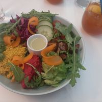 Buddha bowl at Naked Bakery in Edinburgh