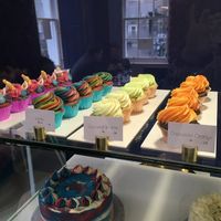 Great choice of cakes at Naked Bakery in Edinburgh