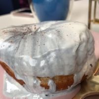 Biscoff Doughnut at Naked Bakery in Edinburgh