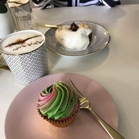 Lime and coconut cake at Naked Bakery in Edinburgh