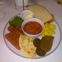 Vegan Scottish Breakfast at Naked Bakery in Edinburgh