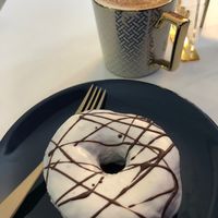 Best vegan doughnut  at Naked Bakery in Edinburgh