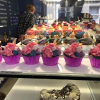 So many cho! at Naked Bakery in Edinburgh