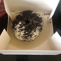 Oreo doughnut  at Naked Bakery in Edinburgh