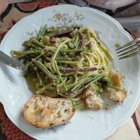 Herb pasta at HOME Bistro and Cafe in Busan