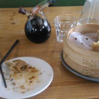 dumplings at Beijing Vegan Hut in Beijing