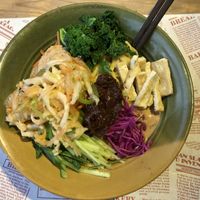 Lovely noodle dish  at Beijing Vegan Hut in Beijing