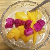 Chocolate mousse at Beijing Vegan Hut in Beijing