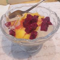 Chocolate mousse at Beijing Vegan Hut in Beijing