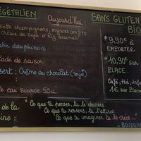 Delicious menu  at Mon Resto Sans Gluten in Paris