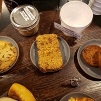 Chocolate chip cookie, monkey bar, banana bread at Good Seed Cafe in Solvang