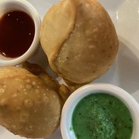 Vegetable Samosas at JaxSpice in Jacksonville Beach