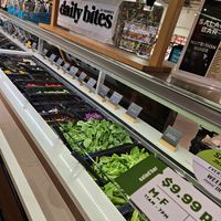 Great salad bar at Heinen's Grocery Store in Chagrin Falls