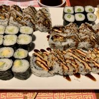 Vegan sushi at Red Ginger in Duluth