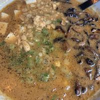 Spicy Garnet with gluten free noodles at RAKKAN Ramen - Redondo Beach in Redondo Beach