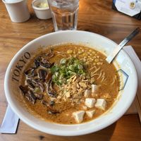 Spicy vegan ramen  at RAKKAN Ramen - Redondo Beach in Redondo Beach