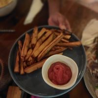 Yam fries at Kafe in Ubud