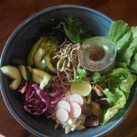 Soba noodles at Kafe in Ubud
