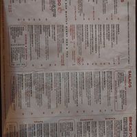 Menu at Kafe in Ubud
