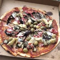 newnes junction pizza 💚 at Station Bar & Woodfired Pizza in Katoomba