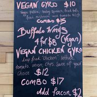 I had the vegan gyro, subbed the fries for salad. Too good! at Niko's Kitchen in Dulwich Hill