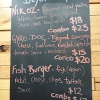 All vegan at Niko's Kitchen in Dulwich Hill