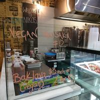 Vegan Mousaka is delicious!!! at Niko's Kitchen in Dulwich Hill