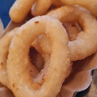Onion rings at Swing Kitchen - Rosenthalerstraße in Berlin