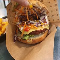 Cheese Burger at Swing Kitchen - Rosenthalerstraße in Berlin