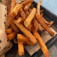 Sweet potato fries  at Swing Kitchen - Rosenthalerstraße in Berlin