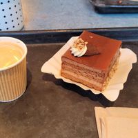Mandel Nougat Traum + Doppelter Espresso at Swing Kitchen - Rosenthalerstraße in Berlin