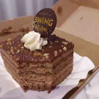 Nougat cake at Swing Kitchen - Rosenthalerstraße in Berlin