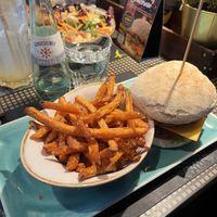 Hüttenzauber burger  at Peter Pane - Holstentor in Luebeck