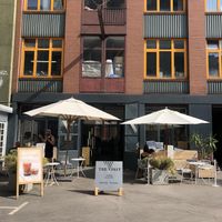 From the outside  at The Visit Coffee Roastery in Berlin