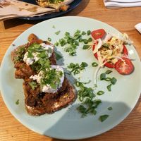 Smørrebrød at Antiquity Plant-based Cafe @ The Timetravellers Bookshop in Skibbereen