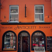   at Antiquity Plant-based Cafe @ The Timetravellers Bookshop in Skibbereen