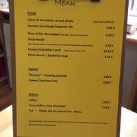 Lunch menu - go for the Hungry Caterpillar 🐛  at Antiquity Plant-based Cafe @ The Timetravellers Bookshop in Skibbereen