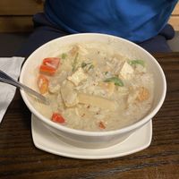 Green curry   at Thai Time in Vancouver