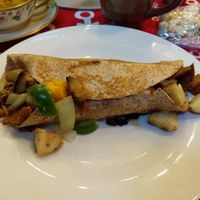 Vegan Harmless Ham Wrap at WhatNot Shoppe Cafe in Shamokin