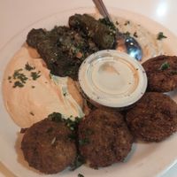 Vegetarian combo at Aladdin's Eatery - Hyde Park in Cincinnati