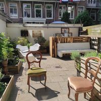 Outside space (not using it now) at Little Plant Pantry in Amsterdam